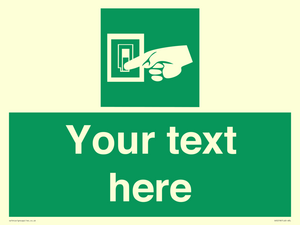 Custom Light Switch Sign